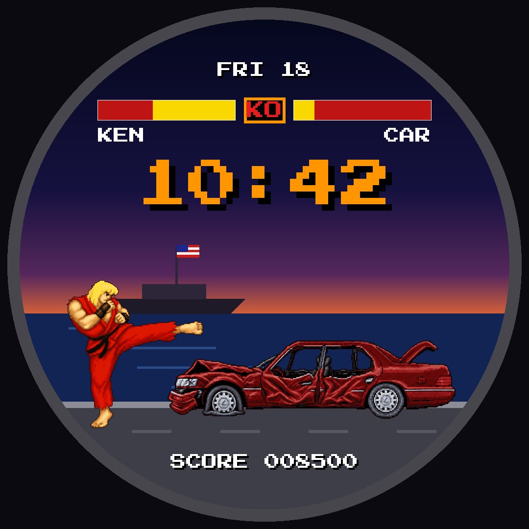 STREET FIGHTER II Bonus Stage · Screenshot 2