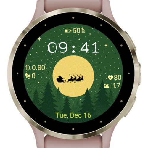 Moonrise Over Evergreen Forest · Screenshot 0