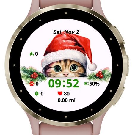 Christmas Kitty Peek · Screenshot 0