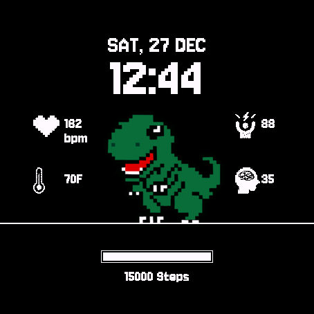 T-Rex-ercise Tamagotchi · Screenshot 3