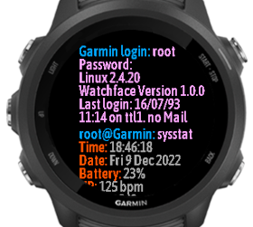 Drake Terminal Watch Face (1) · Screenshot 1