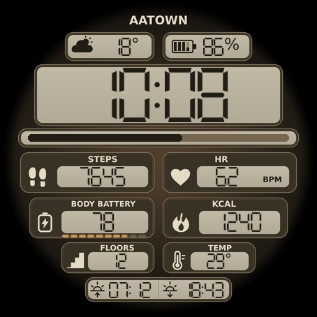 AATOWN Retro LCD · Screenshot 0