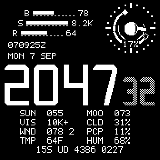 ZULU — Tactical Military Watch Face · Screenshot 1