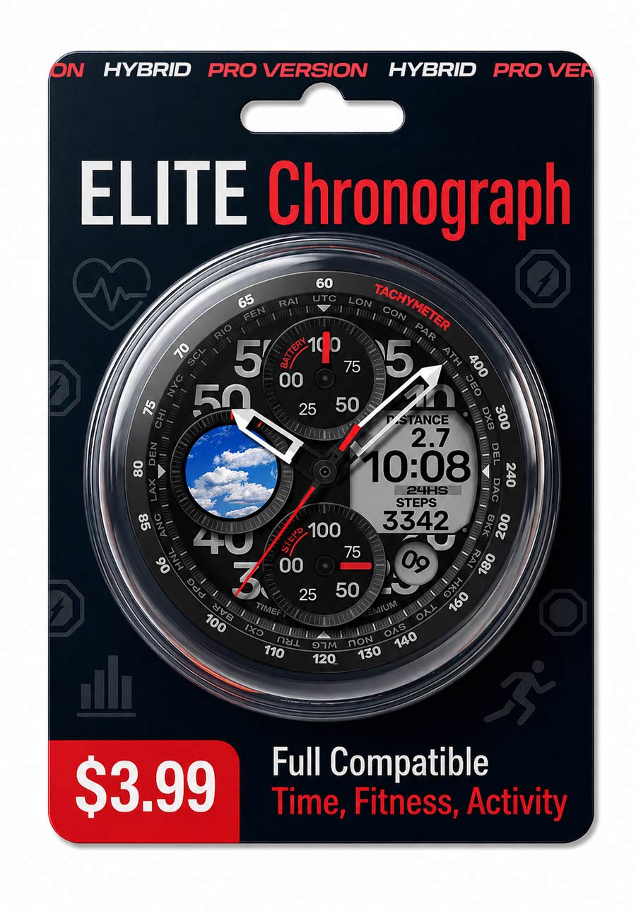 ELITE CHRONOGRAPH - Fenix 8 · Screenshot 3