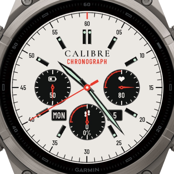 CALIBRE – Analog Chronograph · Screenshot 1