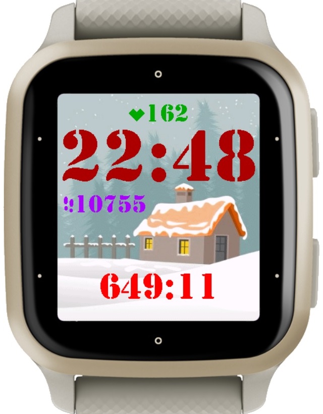 Xmas Countdown - snowy cottage · Screenshot 1