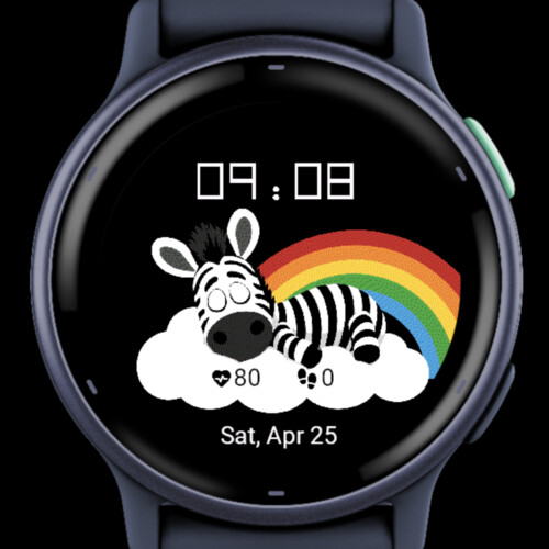 Dreamy Zebra Rainbow 2