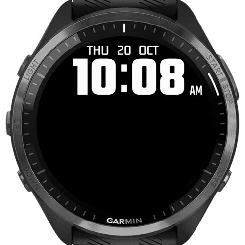 Digital Metric watch face screenshot 2