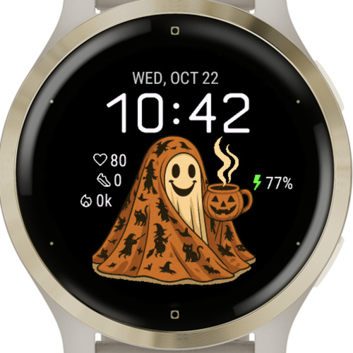 Cozy Ghost Coffee – Halloween Adaptive · Screenshot 2
