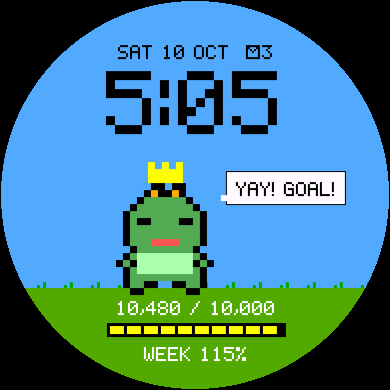 Step Pet Watch Face - Pixel Virtual Pet · Screenshot 4