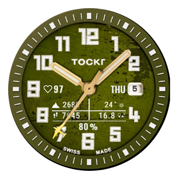 Alfred Pepper D-Day C-47 Watch Face 2