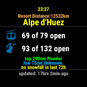 EM Snow - Ski conditions, Snow & Weather Widget · Screenshot 2