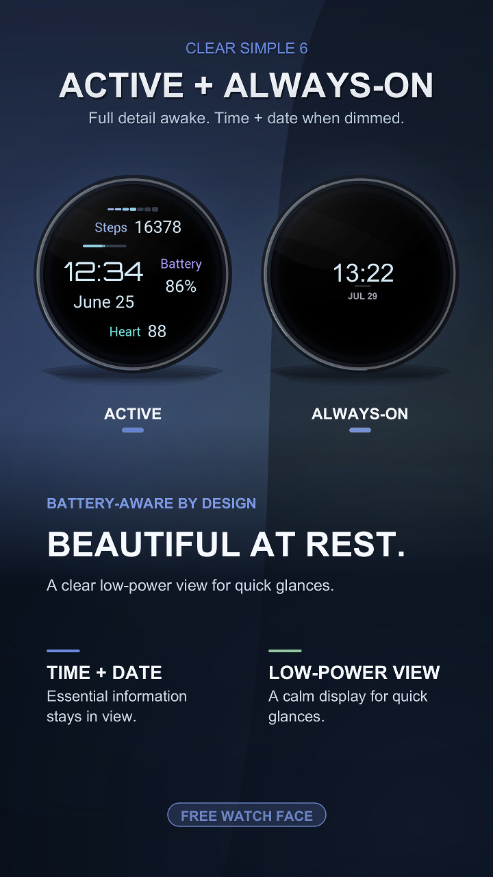 Clear Simple 6 · Screenshot 1