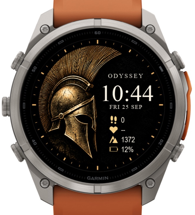Odyssey Classic – Spartan Watch Face · Screenshot 0