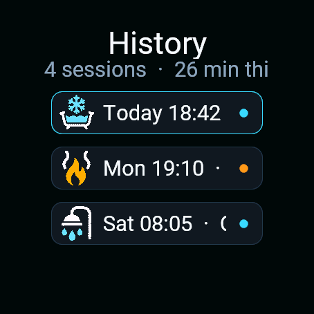 Sauna & Cold Bath Trial · Screenshot 3