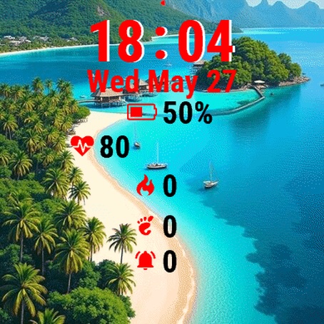 View Tropical Island Palm · Screenshot 2