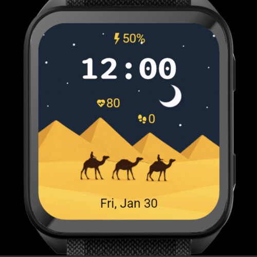 Desert Night Caravan · Screenshot 1