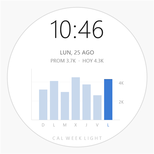 Cal Week Light · Screenshot 0