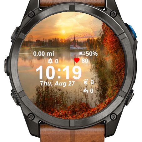 View Sun Setting Over Lake Reflection · Screenshot 0