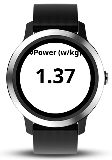 vPower: Virtual Cycling Power Meter · Screenshot 2
