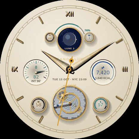 Grande Lune – Moonphase & Movement Face · Screenshot 2