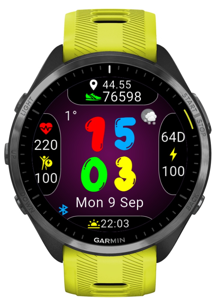 Colorful bubbles WF · Screenshot 0