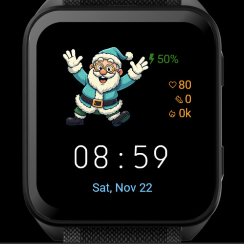 Turquoise Santa Cheer · Screenshot 0