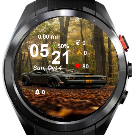 Black Car Parked Middle Forest · Screenshot 2