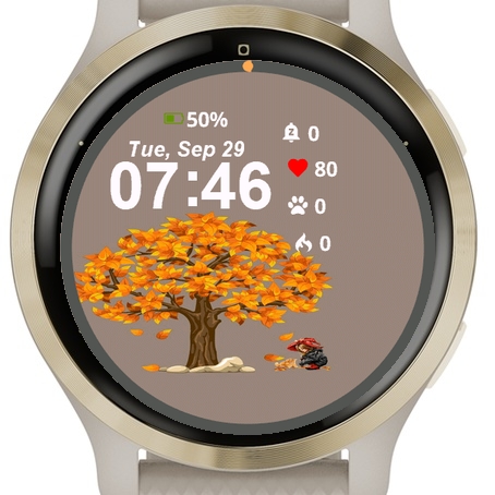 Brown Background Orange · Screenshot 0