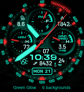 Fenix 8 - SURGE NIGHT · Screenshot 2