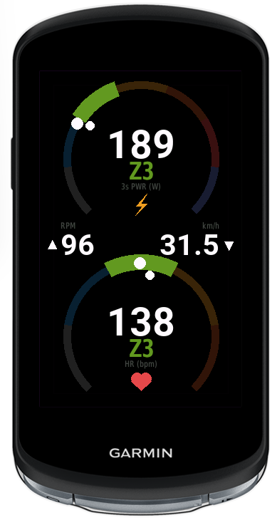 Power & HR Gauge screenshot 2