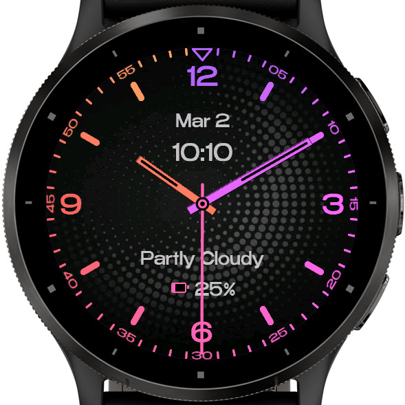 Paint it Hue Watch Face · Screenshot 2