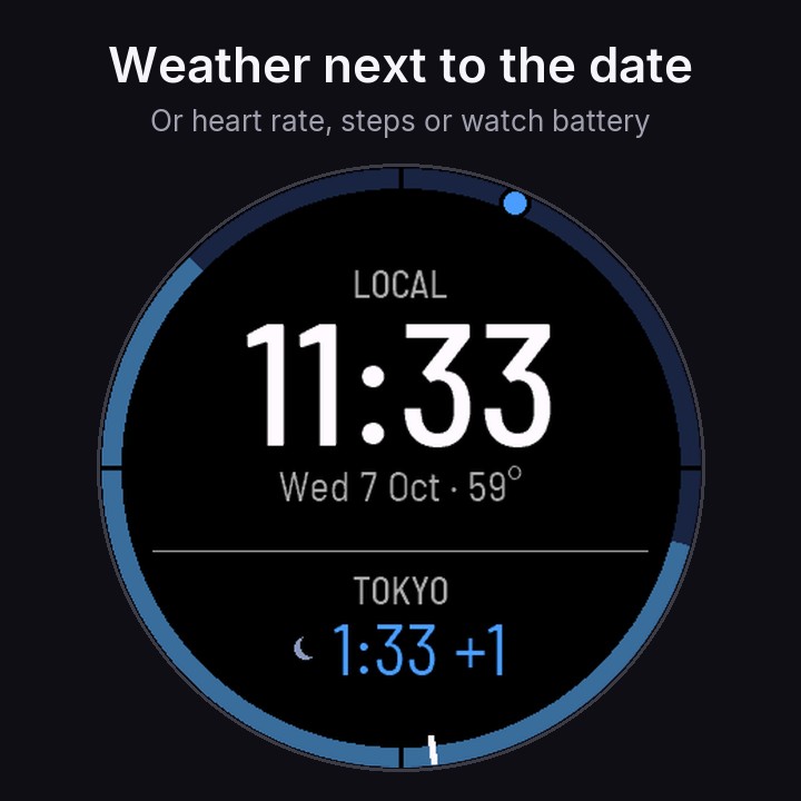 GMT Watch Face - Two Time Zones, Dual Time · Screenshot 4