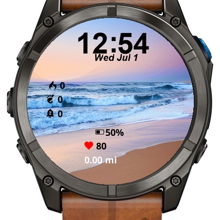 Beach Sunset Waves Crashing · Screenshot 1