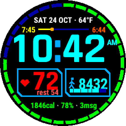 Active Blue · Screenshot 3