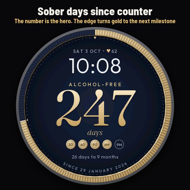 Astra Milestone Pro – 戒酒天数计数器 · Screenshot 0