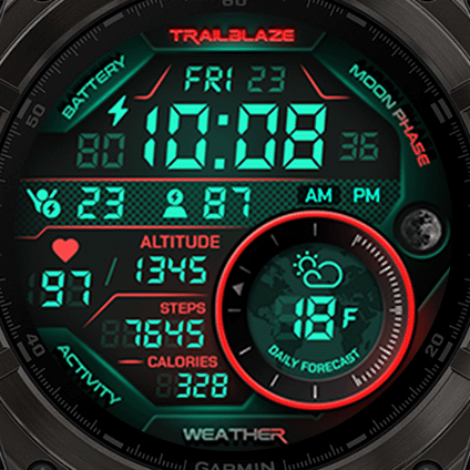 Fenix 8 TRAILBLAZER Night · Screenshot 1