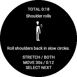 StretchPilot Free: Stretch & Warm Up · Screenshot 2