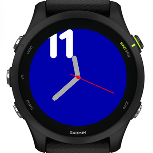 Minimalist ( Simple ) Pointer watch face screenshot 3