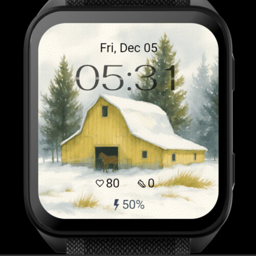 Winter Barn Serenity · Screenshot 2