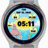 Patrick Star watch face screenshot 2