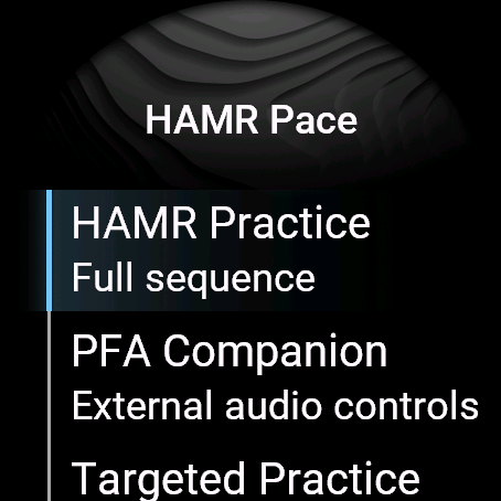 HAMR Pace · Screenshot 0