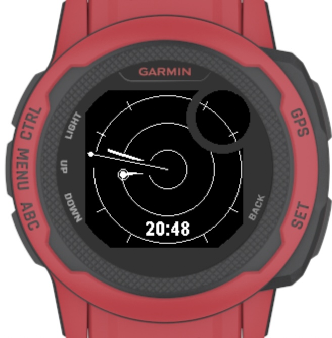RadarScan Timepiece Analog Animated · Screenshot 1