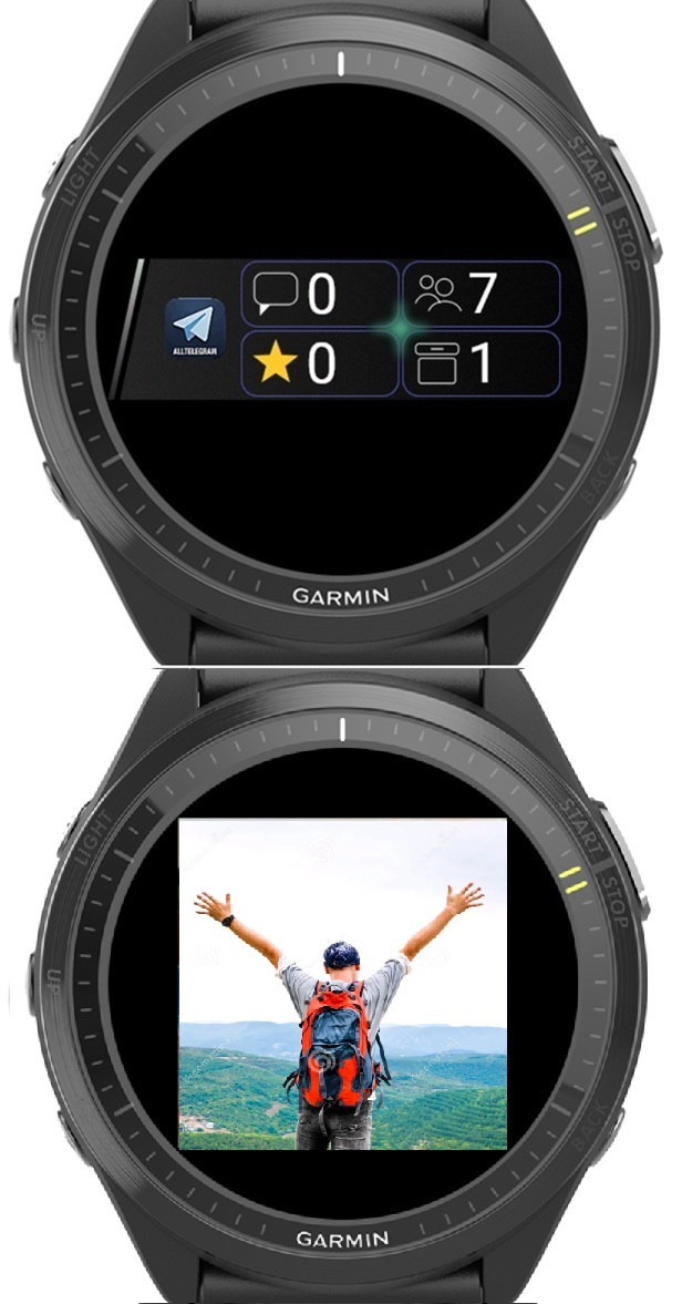ALLTELEGRAM — telegram chats on your wrist · Screenshot 1