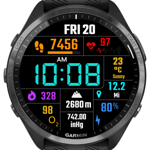 The Info Watchface · Screenshot 0