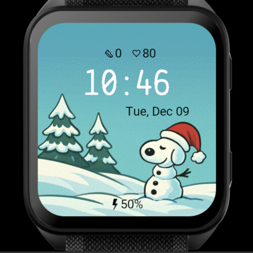 Cute snow dog · Screenshot 1
