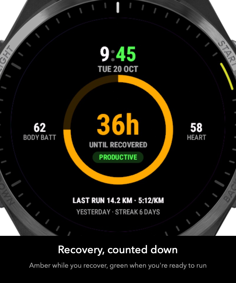 Pace Lab - Marathon & 5K Running Watch Face · Screenshot 2