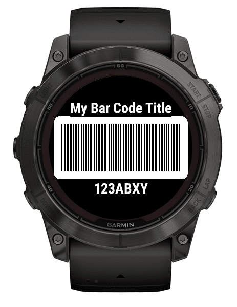 Barcode Display [Code 39 Support] · Screenshot 0