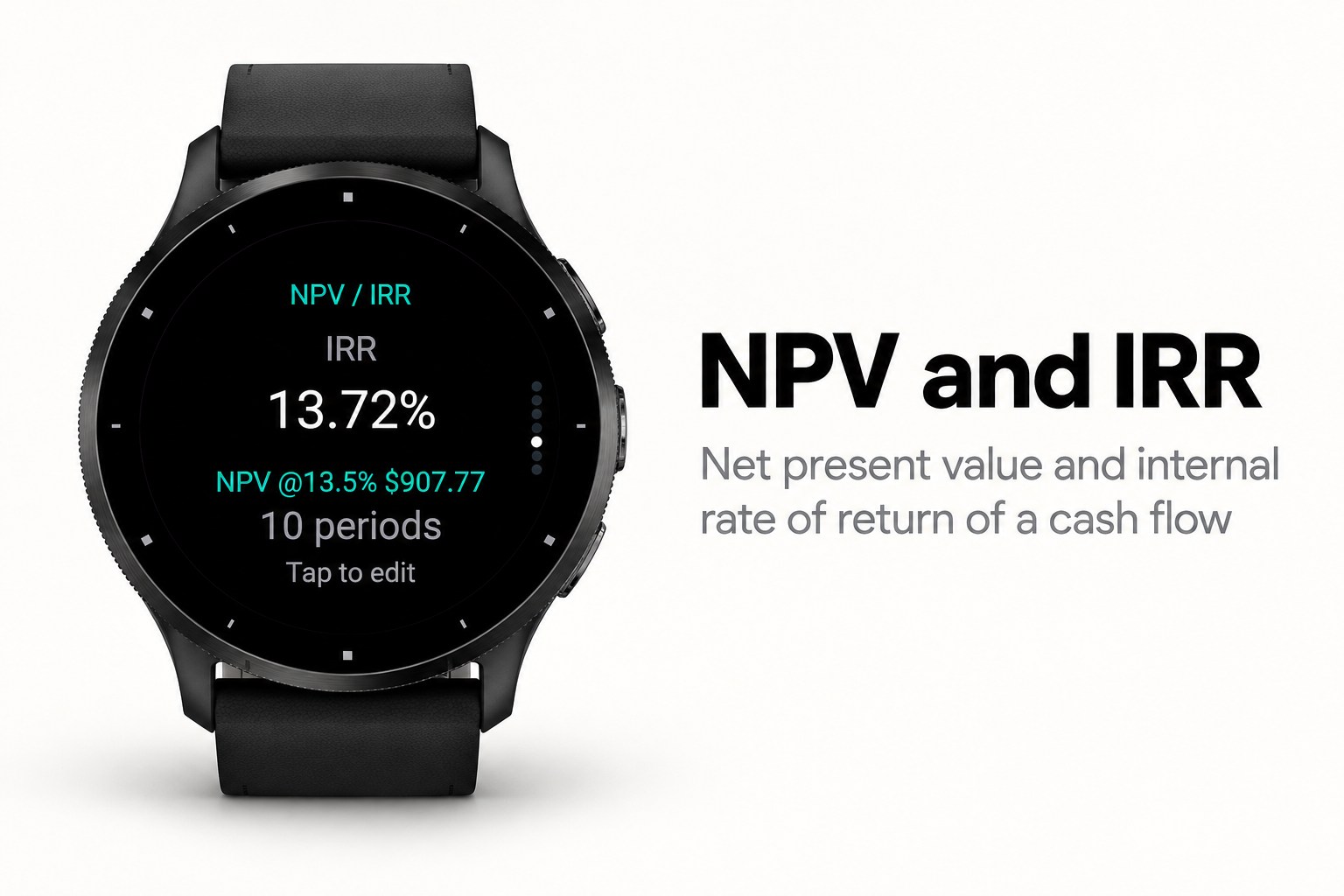 Ledgr - Financial calculator · Screenshot 2