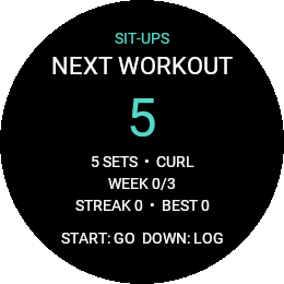 Sit-ups Coach: Workout Plan · Screenshot 0